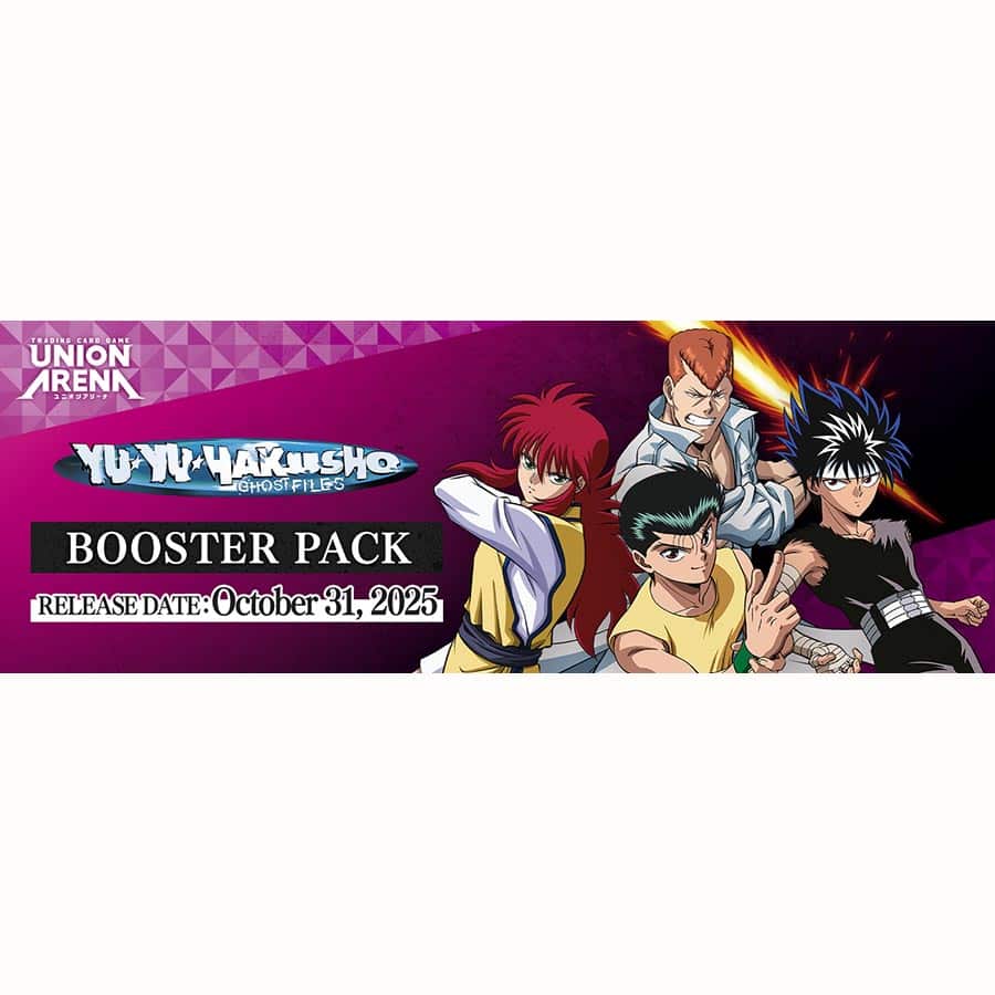 Bandai Japan -  Union Arena Card Game: Booster Pack: Yu Yu Hakusho: Ghost Files (Ue13bt) (16Ct) Pre-Order