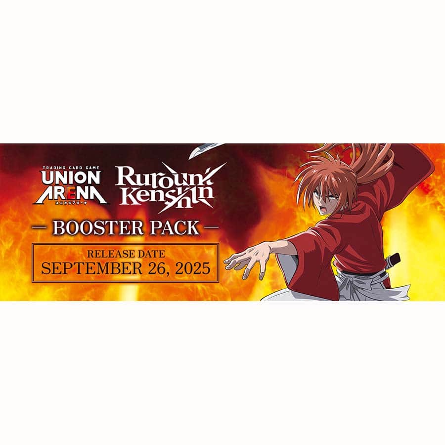 Bandai Japan -  Union Arena Card Game: Booster Pack: Rurouni Kenshin (Ue11bt) (16Ct) Pre-Order
