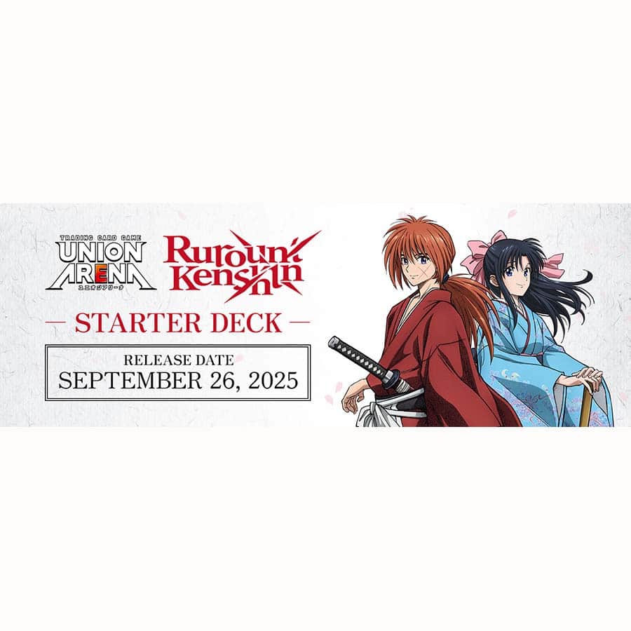 Bandai Japan -  Union Arena Card Game: Starter Deck: Rurouni Kenshin (Ue11st) (6Ct) Pre-Order