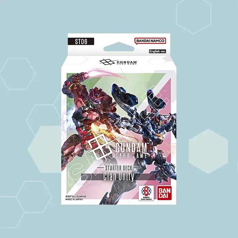 Bandai Japan -  Gundam Card Game: Starter Deck: Clan Unity [St06] (6Ct Display)