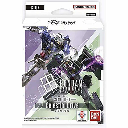 Bandai Japan -  Gundam Card Game: Starter Deck: Celestial Drive [St07] (6Ct Display)