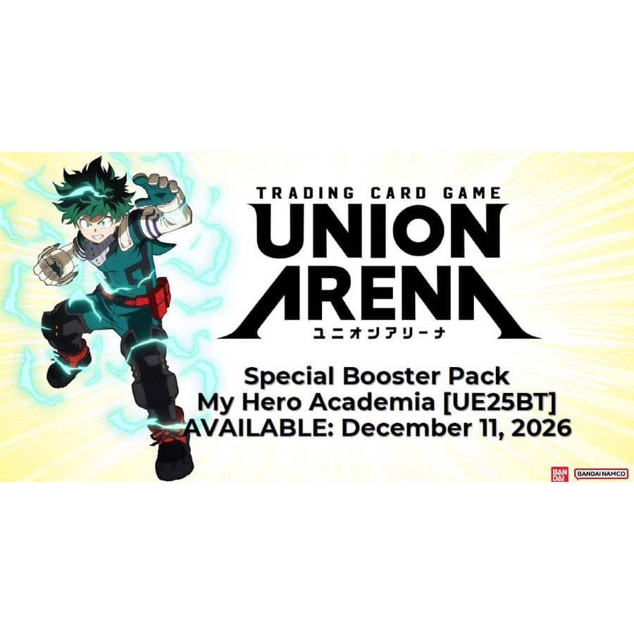 Bandai Japan -  Union Arena Card Game: Special Booster Pack: My Hero Academia (Ue25bt) (16Ct) Pre-Order