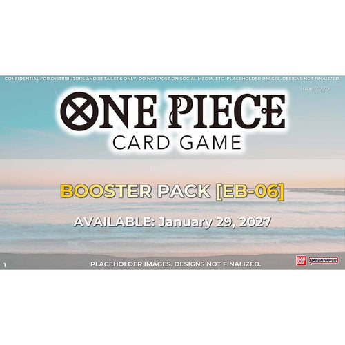 Bandai Japan -  One Piece Tcg: Extra Booster (Eb-06) (24Ct) Pre-Order