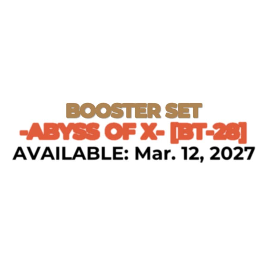 Bandai Japan -  Digimon Card Game: Abyss Of X Booster (Bt28) Pre-Order