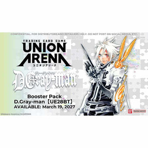Bandai Japan -  Union Arena Card Game: Booster Pack: D.Gray-Man (Ue28bt) (16Ct) Pre-Order