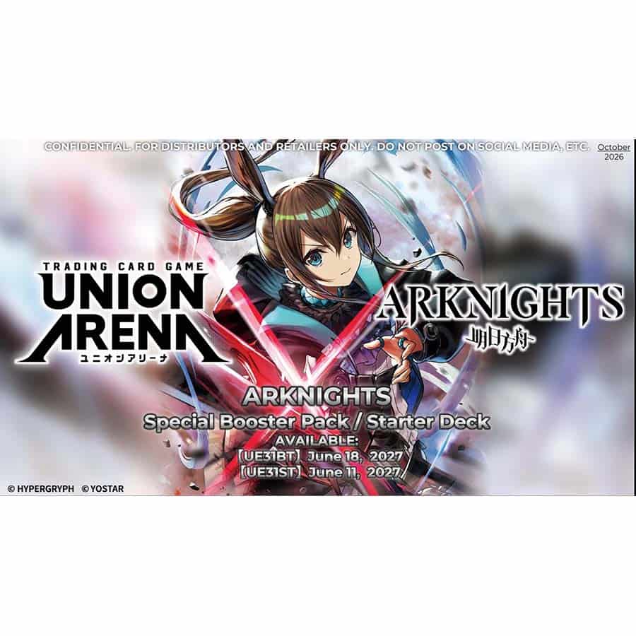 Bandai Japan -  Union Arena Card Game: Special Booster Pack: Arknights (Ue31bt) (16Ct) Pre-Order