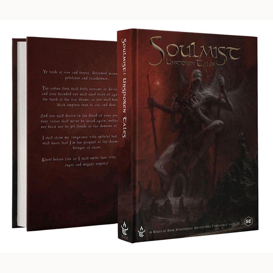 Black Lantern Studio -  Soulmist Rpg:  Unspoken Tales Corebook