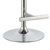 Sophisticated Armless Adjustable Bar Stool Black Set of 2 BM69046 - Benzara