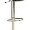 Swivel Adjustable Bar Stool Black Set of 2 BM69369 - Benzara
