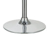 Grid Adjustable Swiveling Bar Stool Grey BM69391 - Benzara