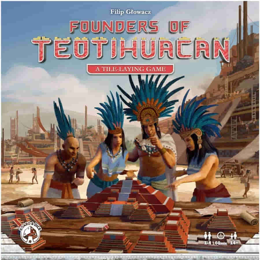 Board And Dice -  Founders Of Teotihuacan
