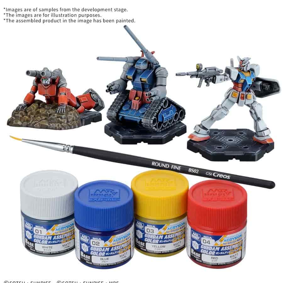 Bandai Namco -  Gundam Assemble: Paint Pack 01 (Pa01) Pre-Order