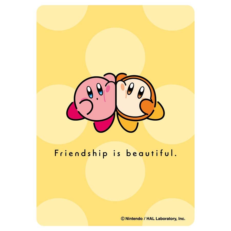 Ensky Card Sleeves: Kirby Play With Waddle Dee: Friends (En-1497) (65Ct) Pre-Order