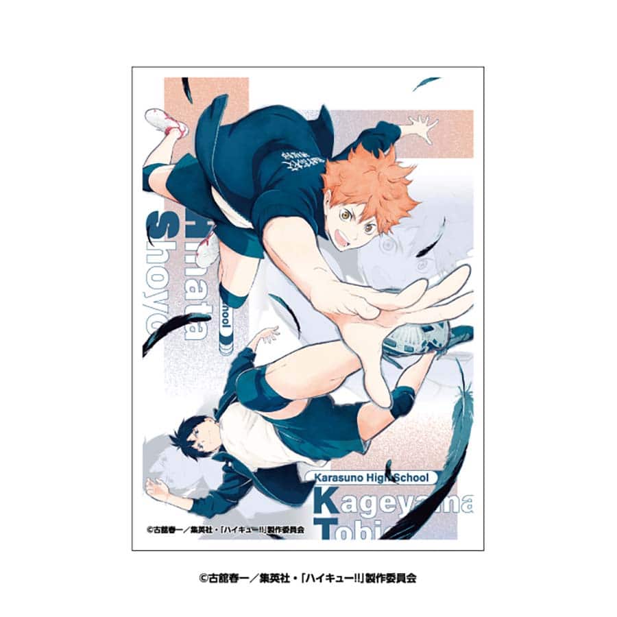 Haikyu! - Ensky Card Sleeves: Haikyu: Hinata Kageyama (En-1631) (65Ct) Pre-Order