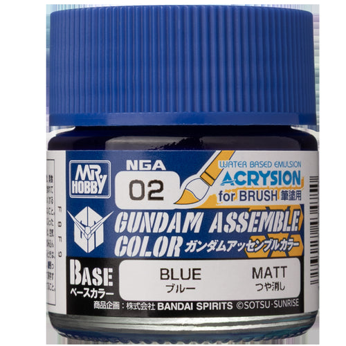 Bandai Namco -  Gundam Assemble: Color Paint: Blue (6Ct) Pre-Order