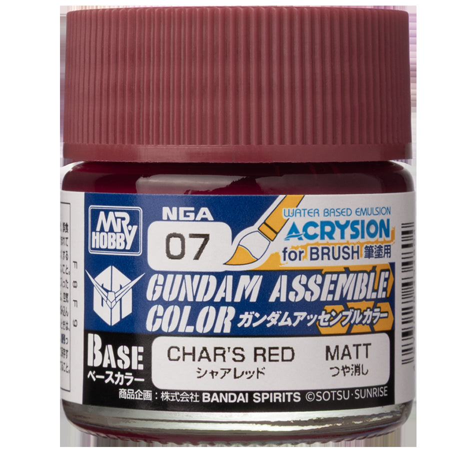 Bandai Namco -  Gundam Assemble: Color Paint: Char's Red (6Ct) Pre-Order