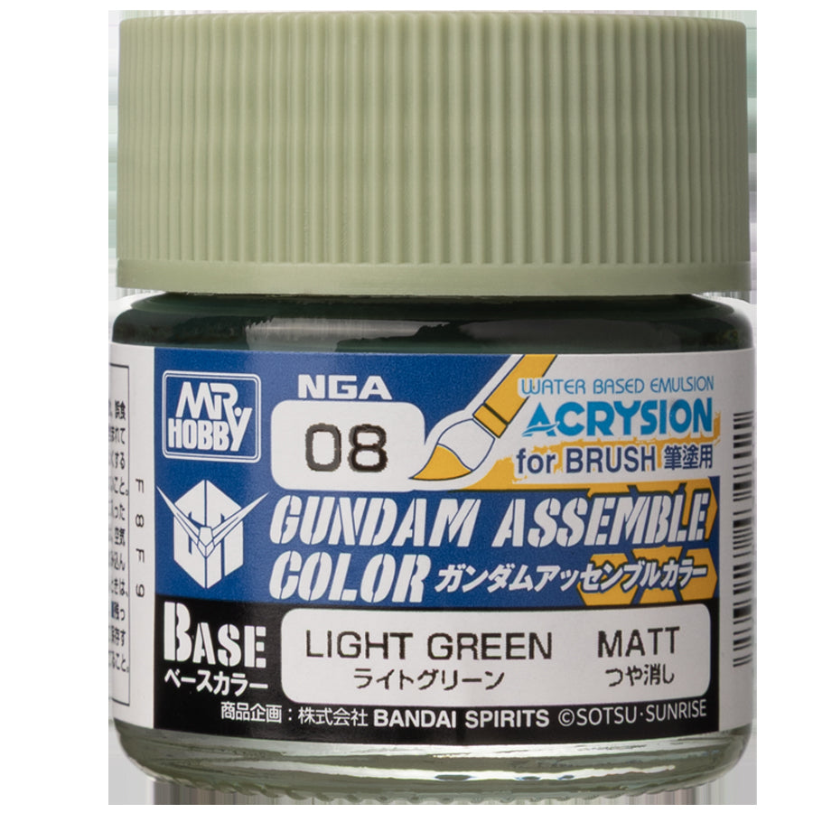 Bandai Namco -  Gundam Assemble: Color Paint: Light Green (6Ct) Pre-Order