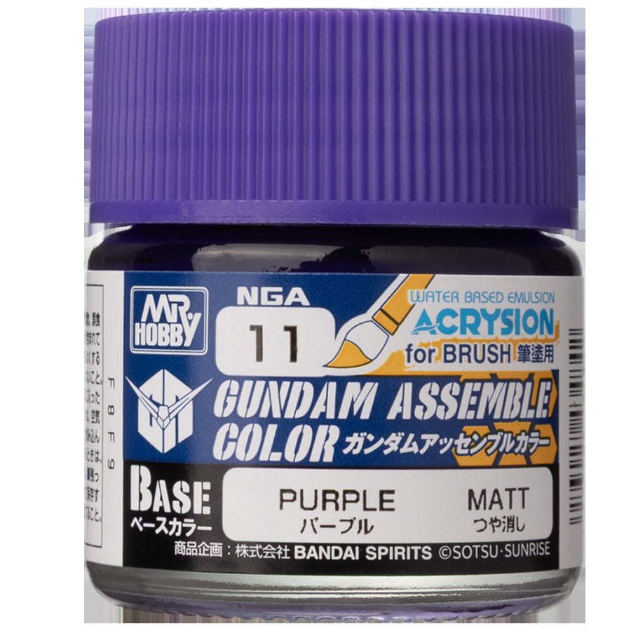 Bandai Namco -  Gundam Assemble: Color Paint: Purple (6Ct) Pre-Order