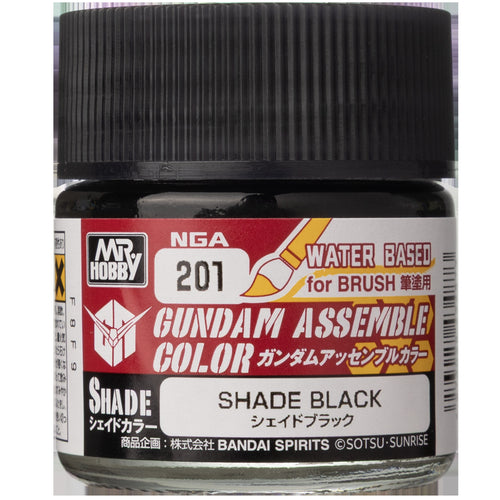Bandai Namco -  Gundam Assemble: Color Paint: Shade Black (6Ct) Pre-Order