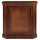 BAR CABINET W/ SPINDLE - CHESTNUT
