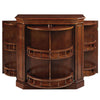 BAR CABINET W/ SPINDLE - CHESTNUT