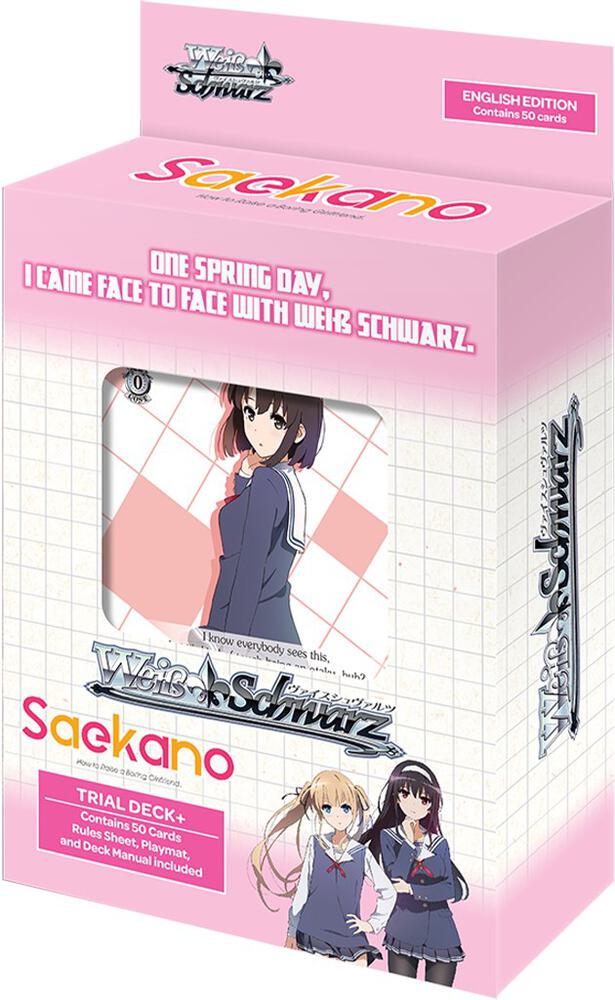 Bushiroad - Weiss Schwarz: Saekano - How To Raise A Boring Girlfriend Trial Deck +