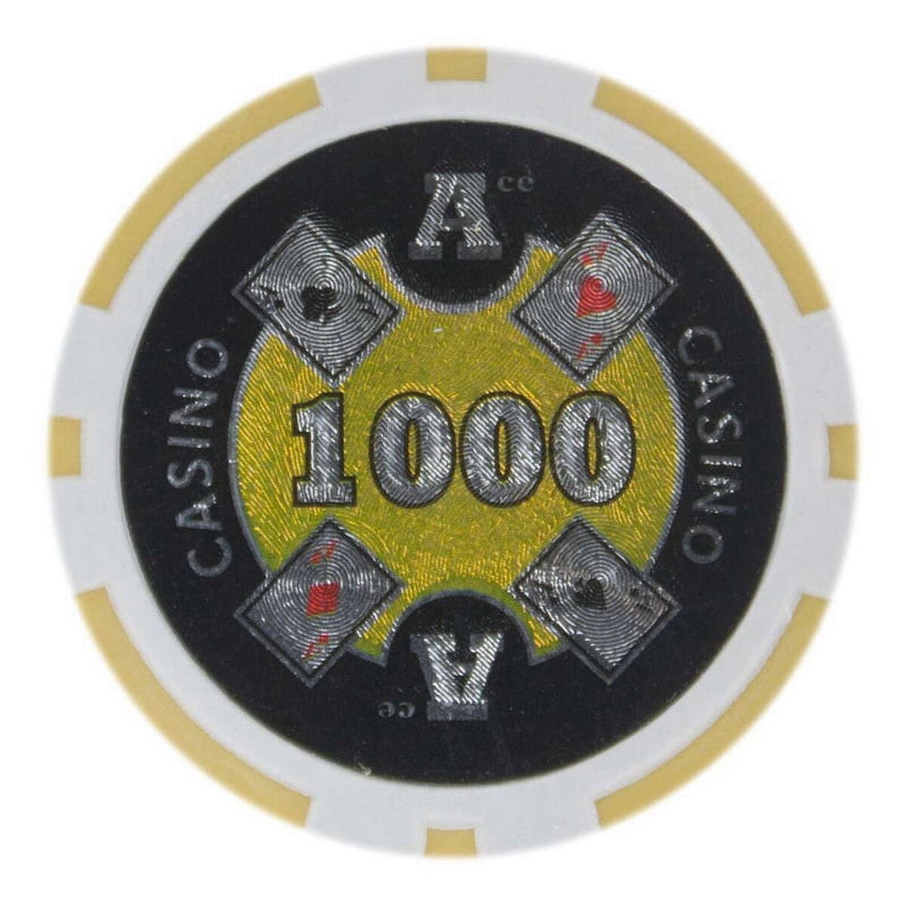 Brybelly Holdings CPAC-1000-25 14 g Ace Casino - Dollar 1000, Roll of 25