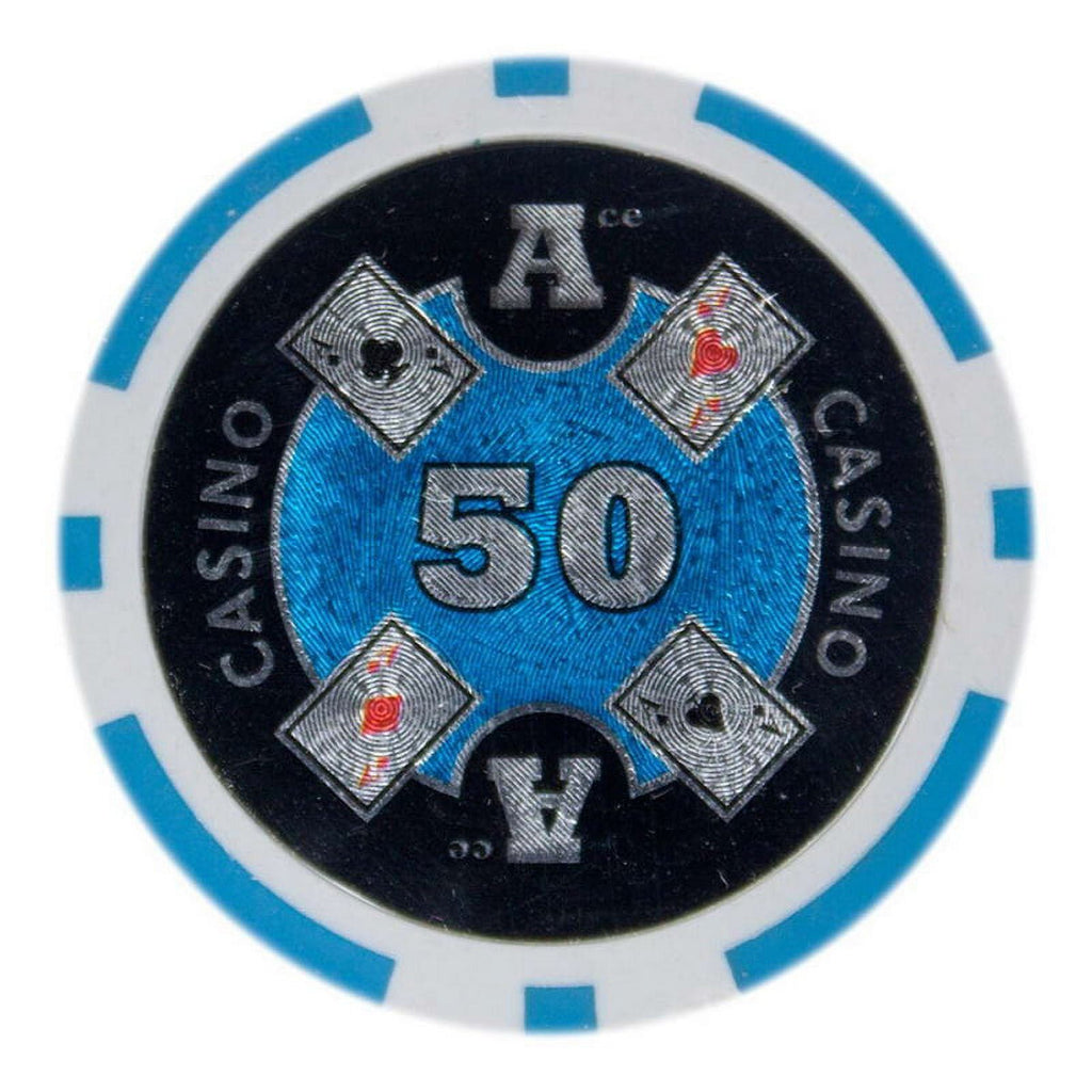 Brybelly Holdings CPAC-50-25 14 g Ace Casino - Dollar 50  Roll of 25