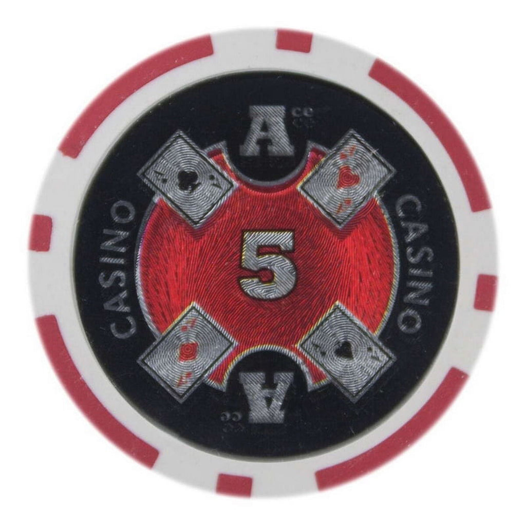 Brybelly Holdings CPAC-5-25 14 g Ace Casino - Dollar 5  Roll of 25