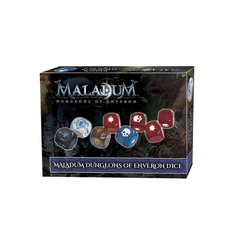 Battle Systems -  Maladum: Dungeons Of Enveron Dice Pre-Order