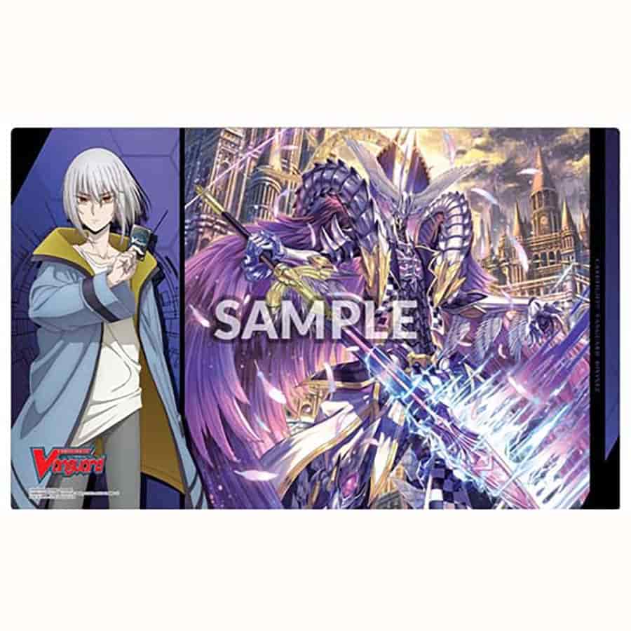 Bushiroad Se-Asia Pte Ltd -  Bushi Supplies: Rubber Playmat Volume 11: Cardfight!! Vanguard Divinez Deluxe Arc: Design A: Suo And Blangdmire Nexus Pre-Order