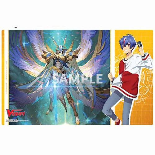Bushiroad Se-Asia Pte Ltd -  Bushi Supplies: Rubber Playmat Volume 4: Cardfight!! Vanguard Divinez Design A: Akina And Razael Vita