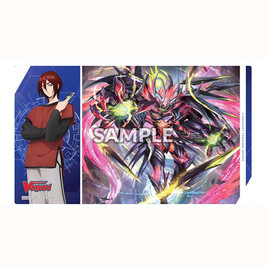 Bushiroad Se-Asia Pte Ltd -  Bushi Supplies: Rubber Playmat Volume 6: Cardfight!! Vanguard Divinez Design A: Kagetsu And Veissrugr