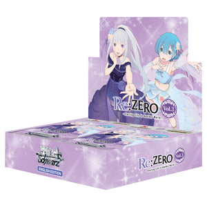 Weiss Schwarz: Re:Zero Starting Life In Another World Volume 3 Booster Box (12Ct) - Bushiroad
