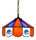 BOISE STATE 14'' SWAG HANGING LAMP - BST-140SW