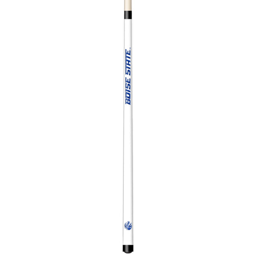 BOISE STATE ENGRAVED BILLIARD CUE WHITE / BLUE - BSTBCE101-JR
