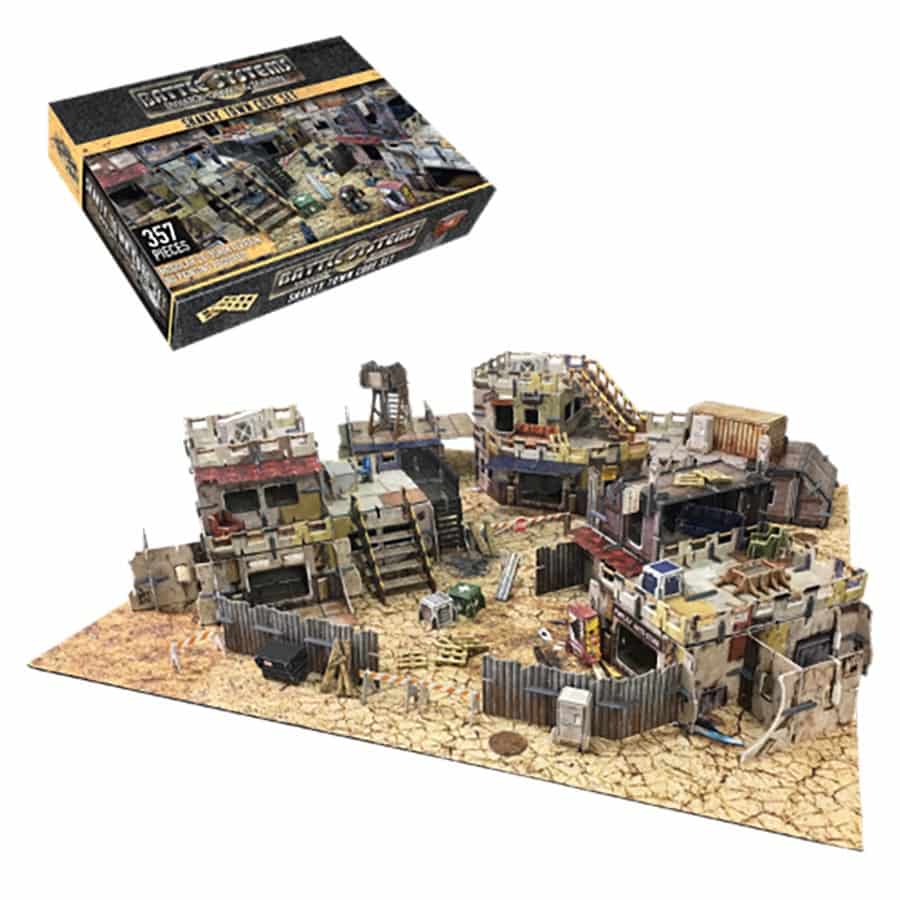 Urban Apocalypse Terrain - Battle Systems: Urban Shanty Town Core Set