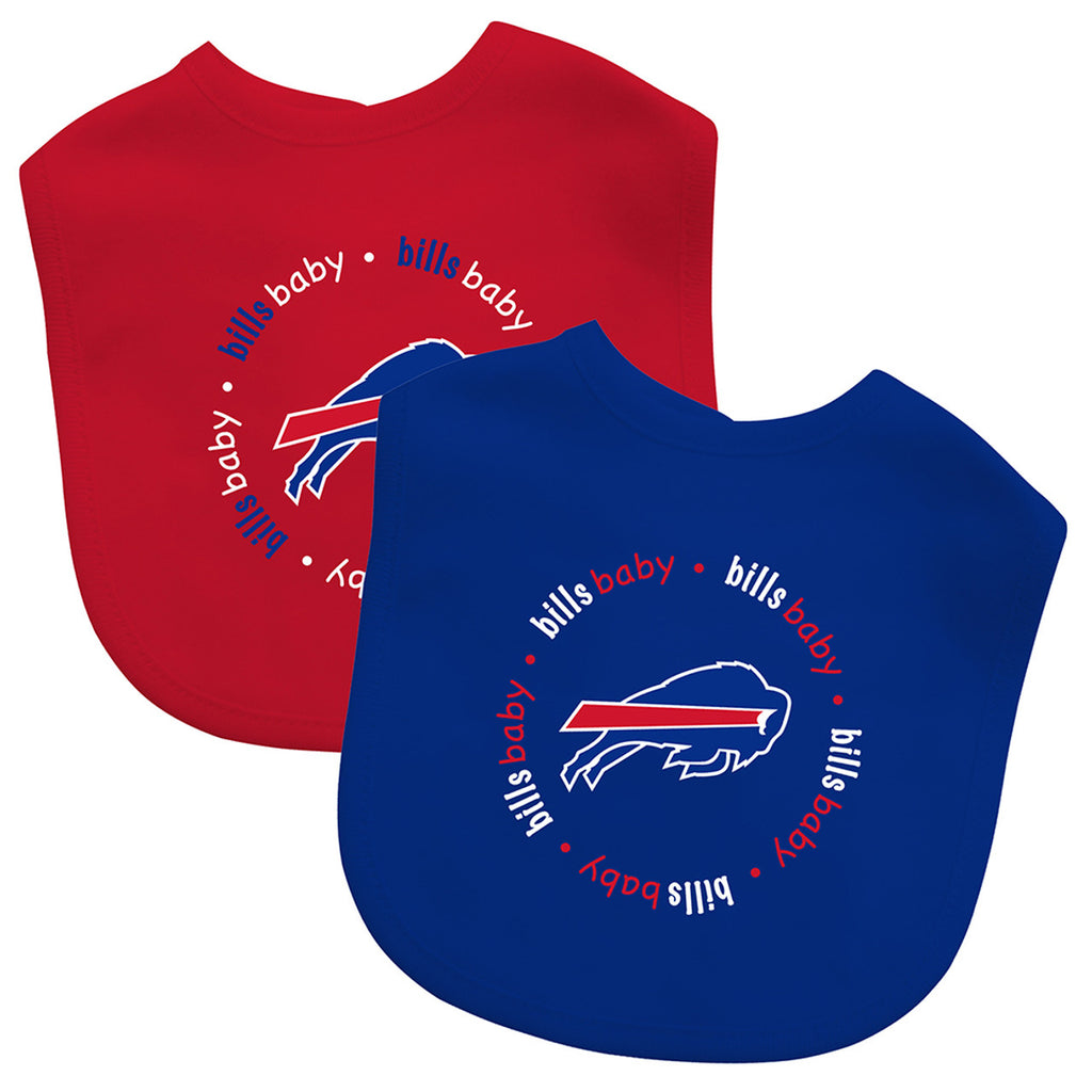 Buffalo Bills Baby Bib 2 Pack - Masterpieces Puzzle Company