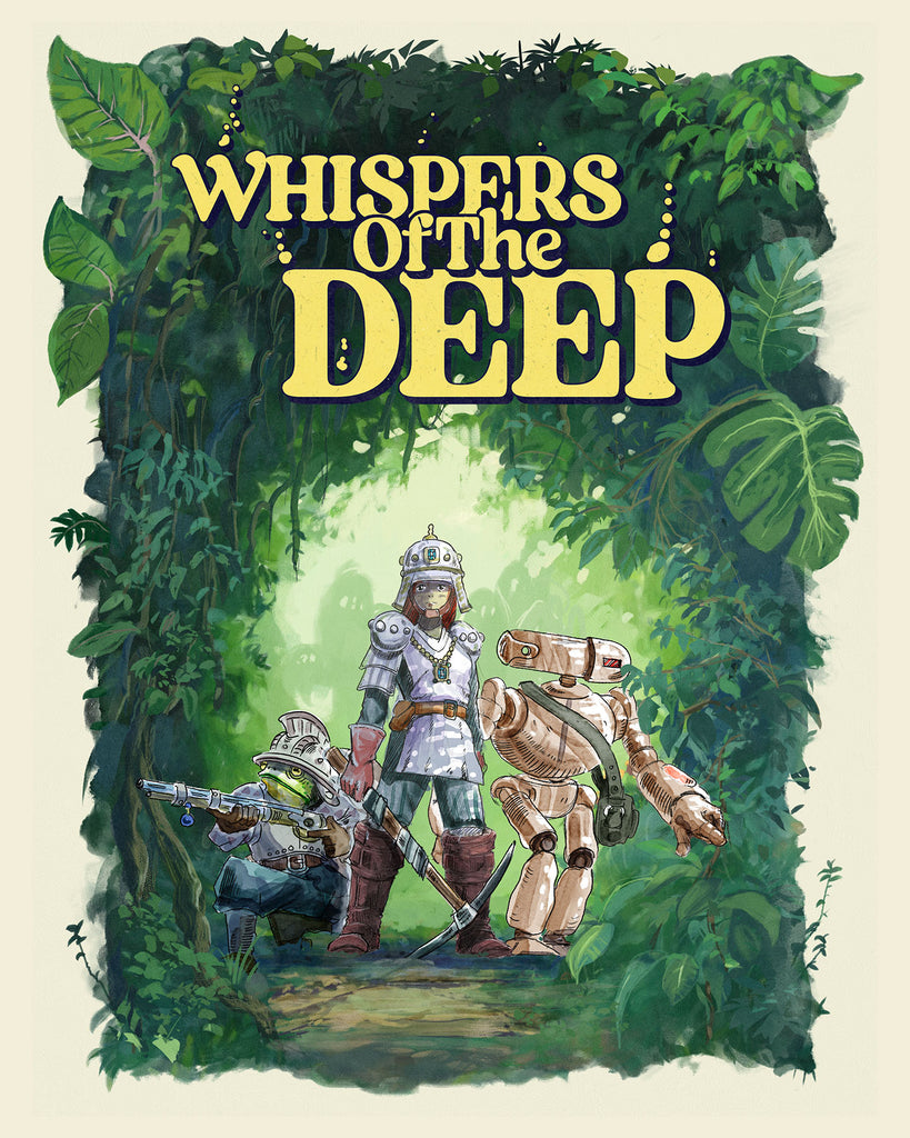 Black Site Studios - Whispers Of The Deep: Core Rulebook & Token Pack Pre-Order