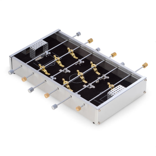 Bey-Berk International G527 Desktop Foosball Game Set  Silver