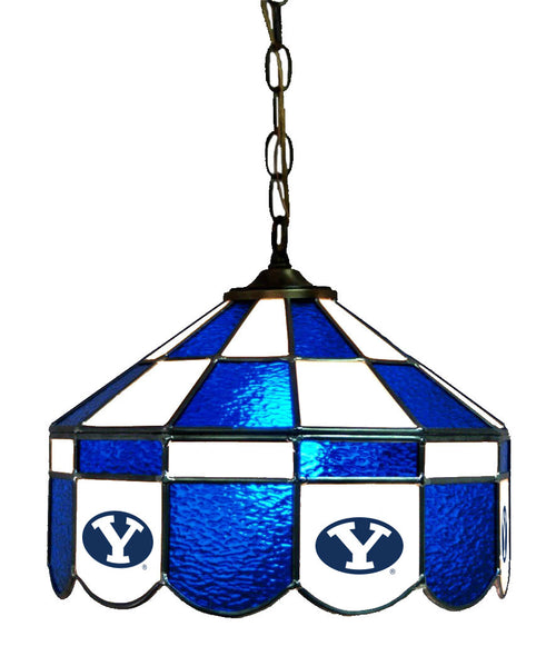 BRIGHAM YOUNG 14'' EXECUTIVE SWAG HANGING LAMP - BYU-140EXSW