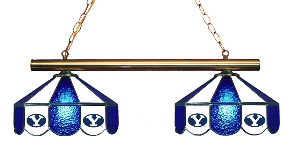 BRIGHAM YOUNG 2-LIGHT GAME TABLE LIGHT - BYU-280GL