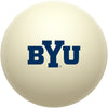 BRIGHAM YOUNG CUE BALL WHITE - BYUBBC200X