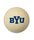 BRIGHAM YOUNG CUE BALL WHITE - BYUBBC200