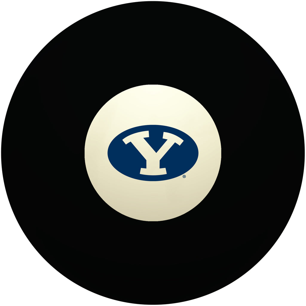 BRIGHAM YOUNG EIGHT BALL BLACK - BYUBBE100X