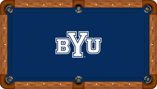 BRIGHAM YOUNG BILLIARD TABLE FELT - RECREATIONAL BLUE - BYUBTF231-8R