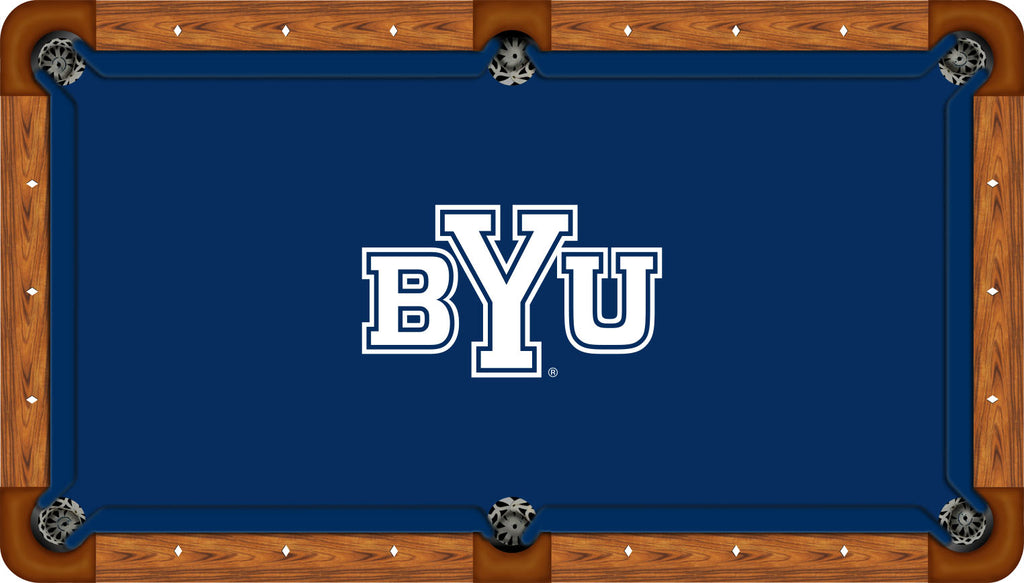BRIGHAM YOUNG BILLIARD TABLE FELT - RECREATIONAL BLUE - BYUBTF231-9R