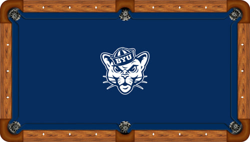 BRIGHAM YOUNG BILLIARD TABLE FELT - RECREATIONAL BLUE - BYUBTF301-9R