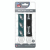 Philadelphia Eagles Pacifier Clips 2 Pack - Masterpieces Puzzle Company
