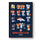 Denver Broncos Framed Print 10x13 Uniform Heritage - Sporticulture